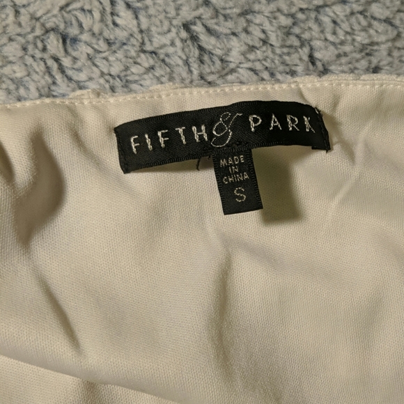 Sleeveless maxi dress, cream top, colorful skirt - Picture 5 of 5